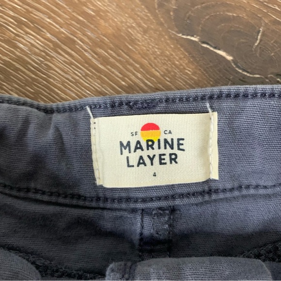 Marine layer Maya gray utility shorts 4 NWT - Picture 3 of 6